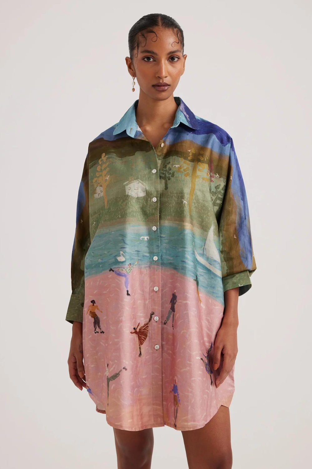 Como Long Shirt-Skater