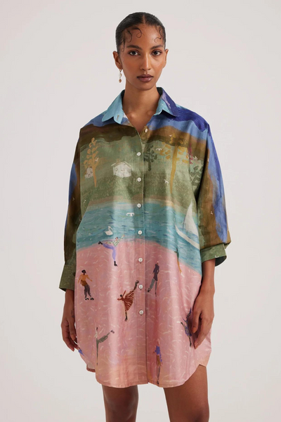 Como Long Shirt-Skater