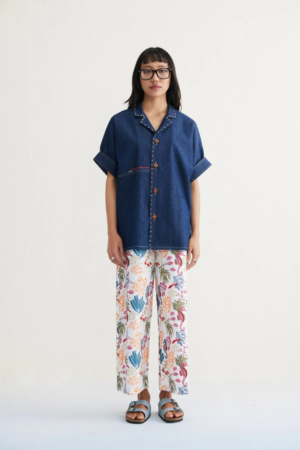 Ocean Morning Sustainable Denim Shirt