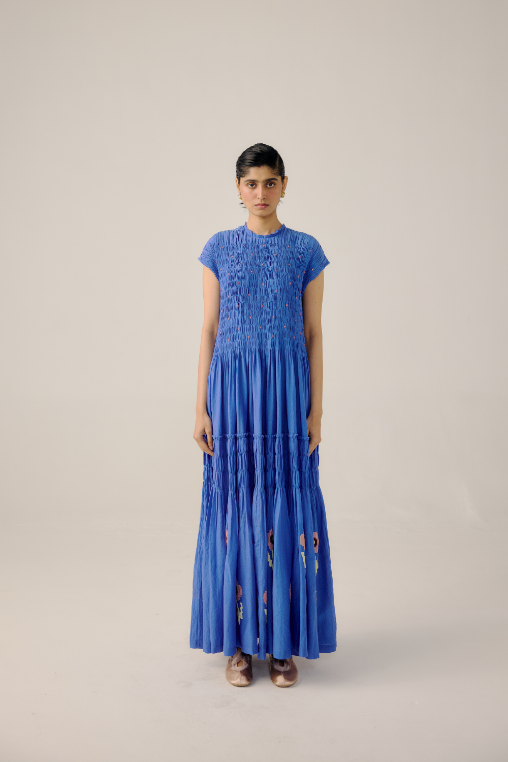 July Dress - Electric Blue