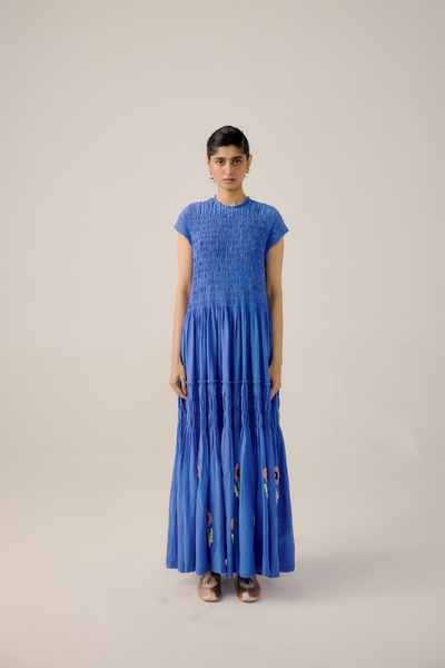July Dress - Electric Blue