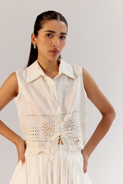 Freya Skirt - White