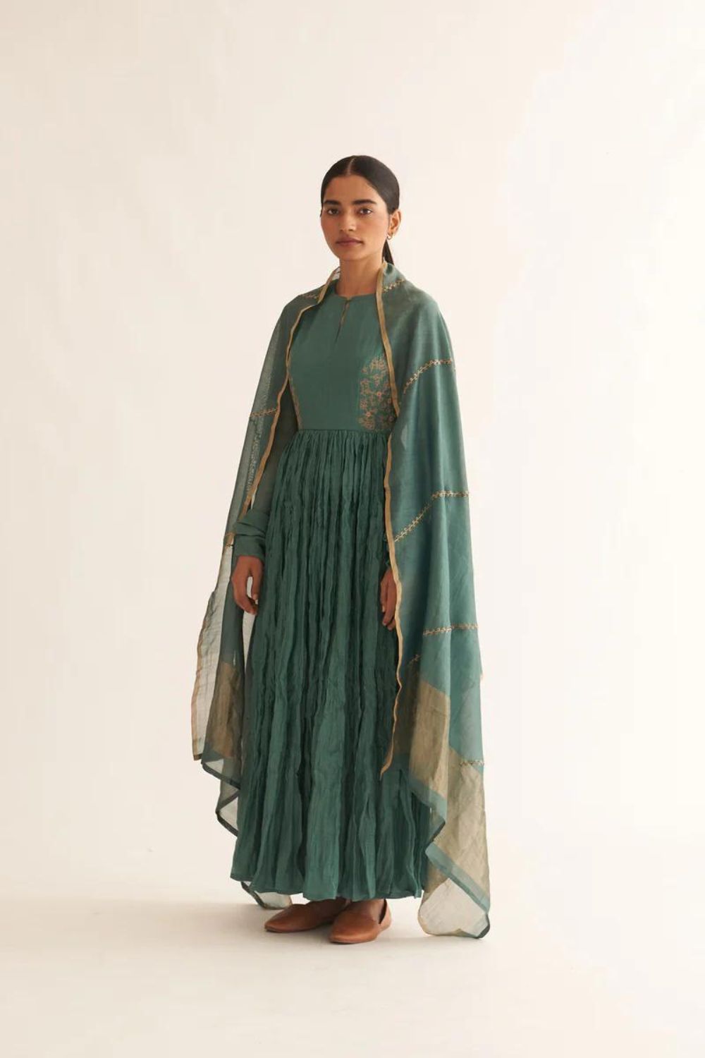 ROHIRA GHOOMAR ANARKALI SET
