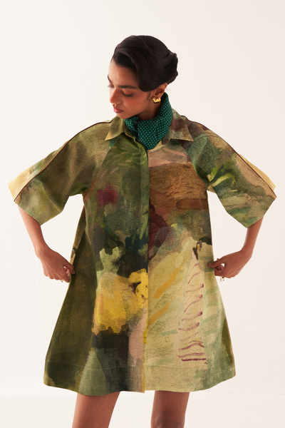 Meadows Shirt Aline Dress