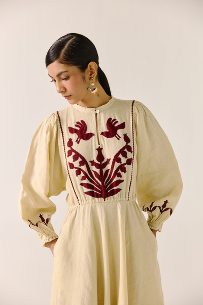 Emma Dress - Ivory