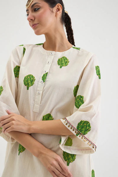 OFF WHITE ARTICHOKE SET