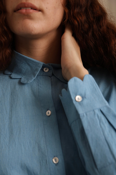 Louie Shirt - Cornflower
