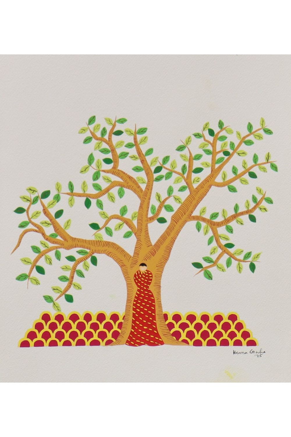 Tree and Woman