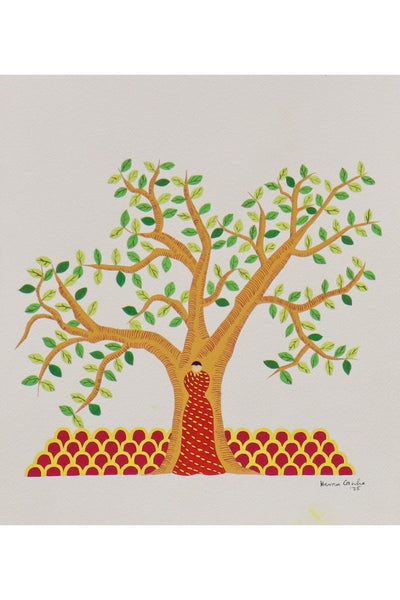 Tree and Woman