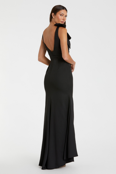 49454-Mermaid Gown-Black