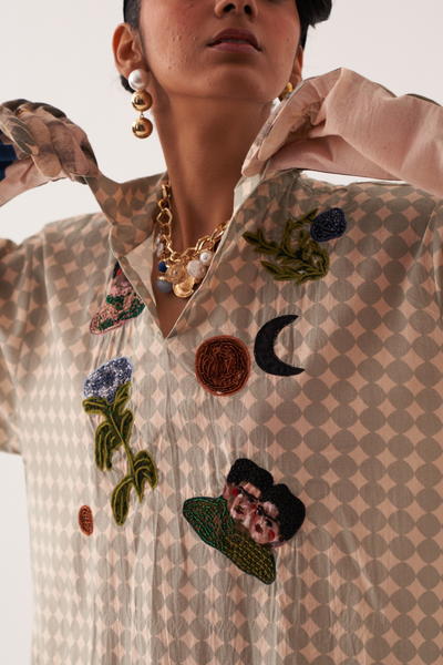 Frida Embroideried MH Dress