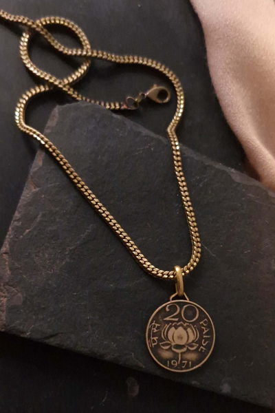 20 PAISE PENDNAT-CHAIN