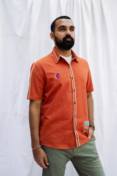KHARIA RELAXED FIT SHIRT