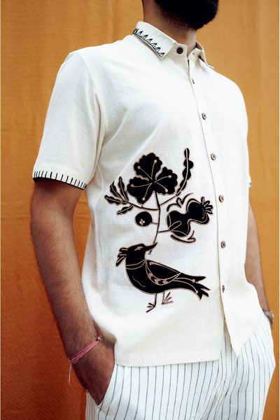 KARBI APPLIQUE SHIRT