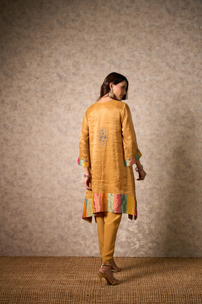 Zing Kurta Set - Ochre