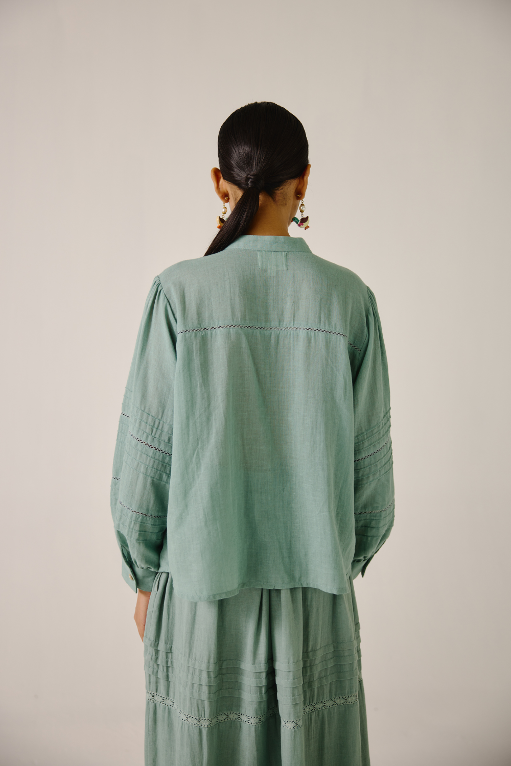 Hazel Top - Pale Blue