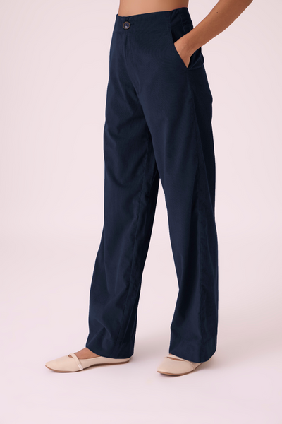 Hatchi Blue Corduroy Pants