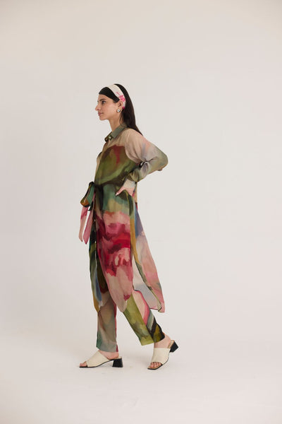 TILLY WRAP KURTA SET