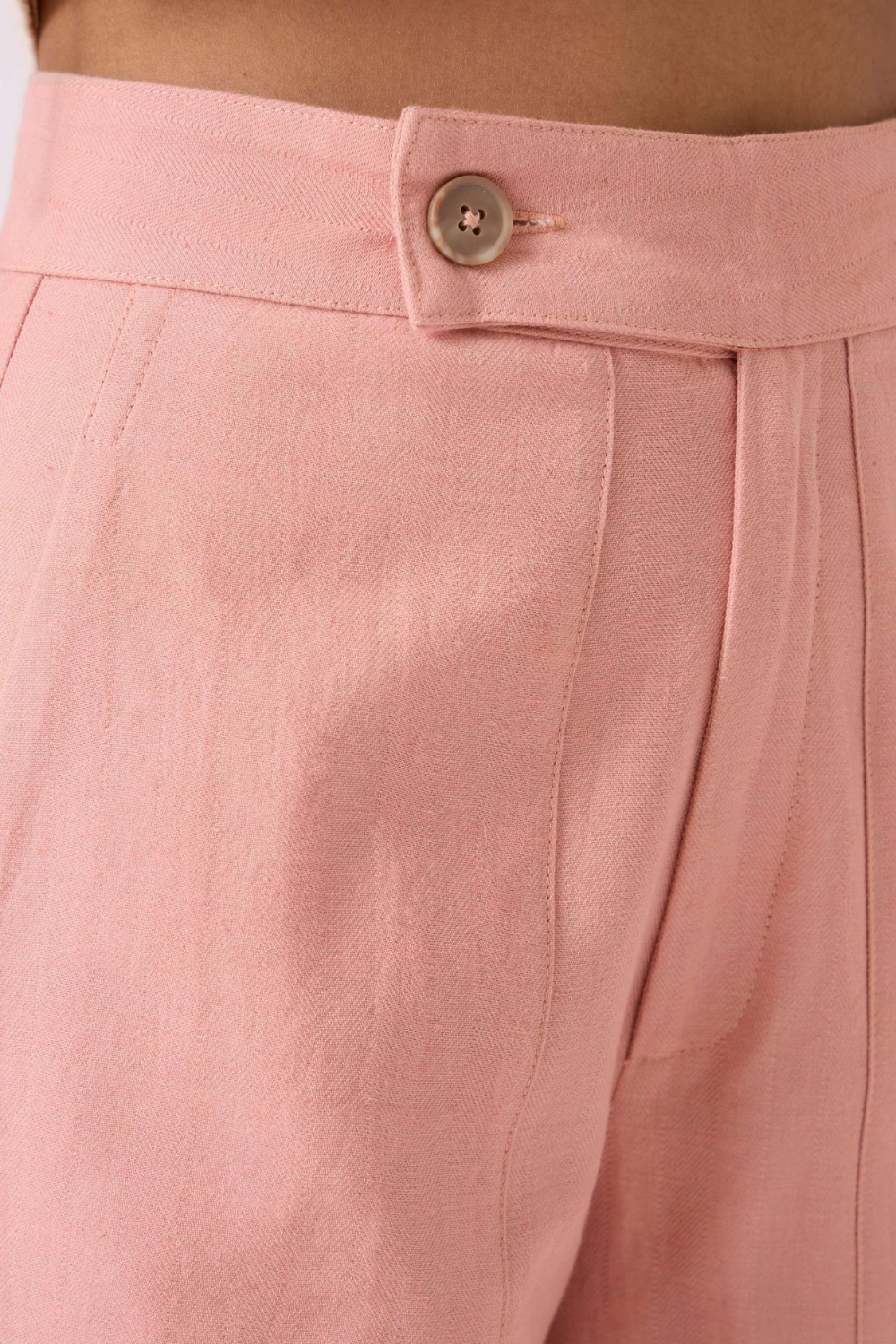 Victory Pink Handwoven Pants