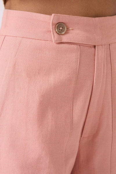 Victory Pink Handwoven Pants