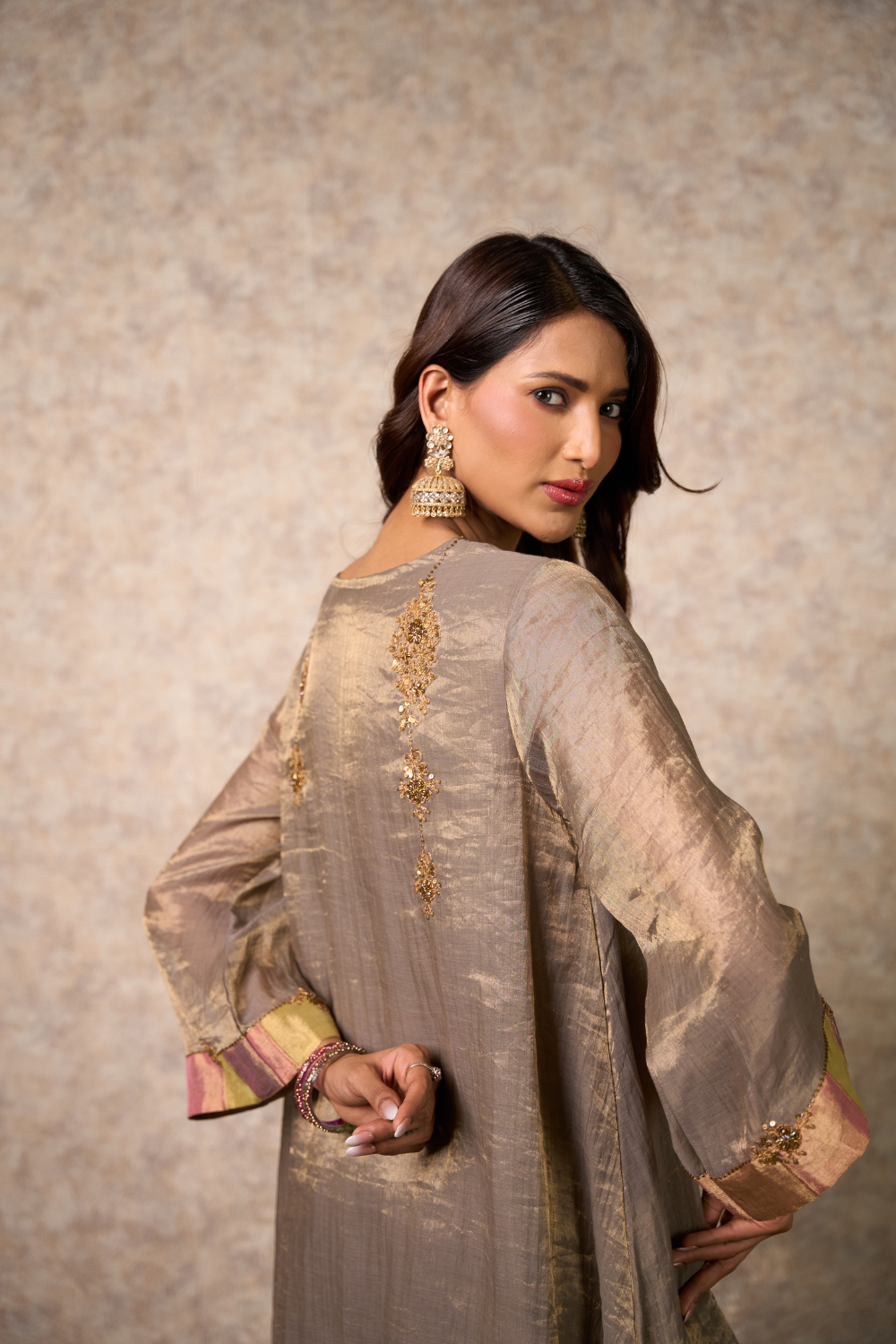 Zing Kurta Set - Grey