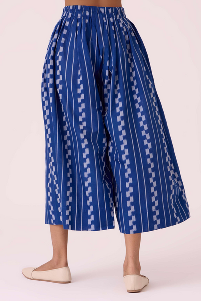 Douglas Blue Striped Ikat Pants