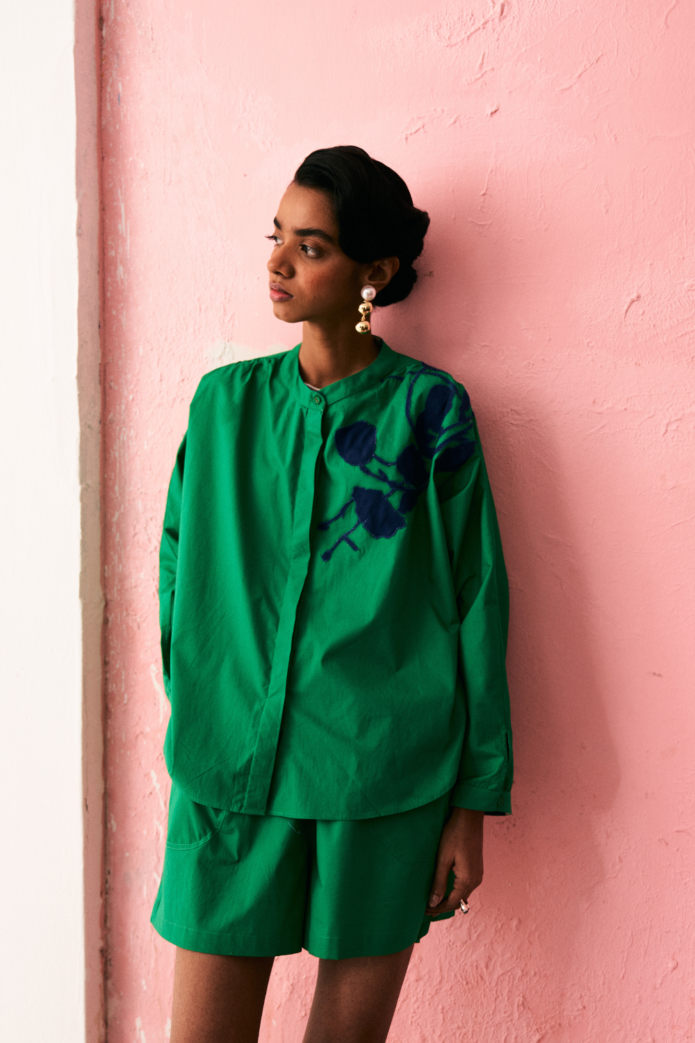 Emerald Applique Set