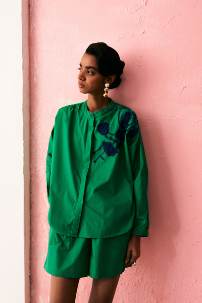 Emerald Applique Set