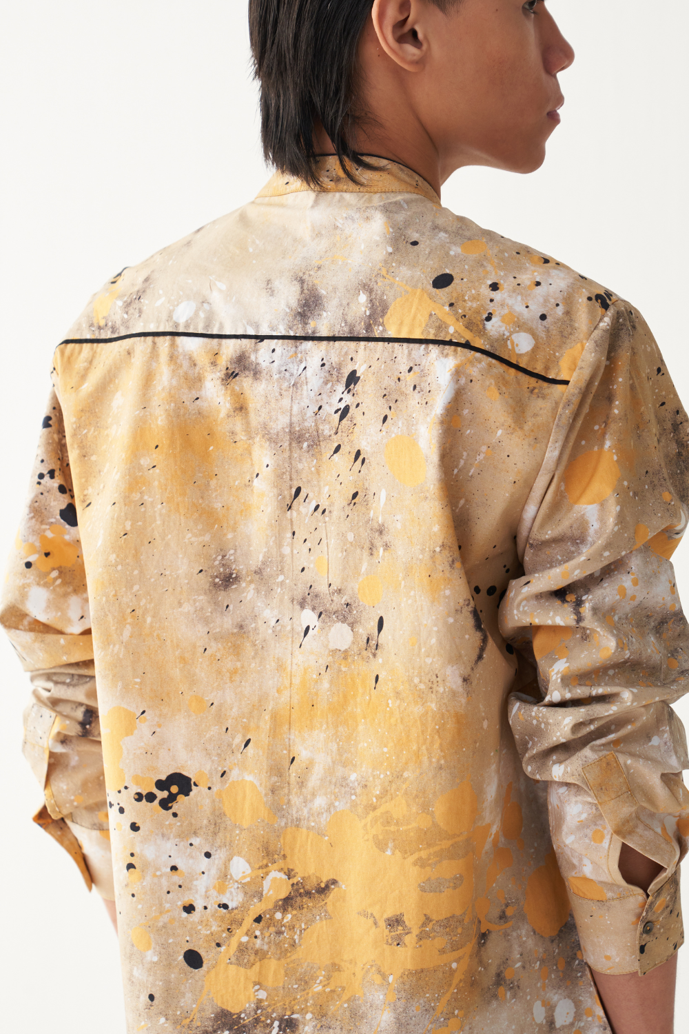 PAINTER POPPY APPLIQUE SHIRT