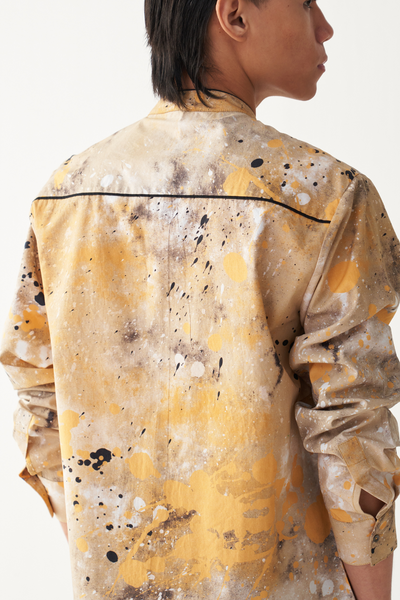 PAINTER POPPY APPLIQUE SHIRT