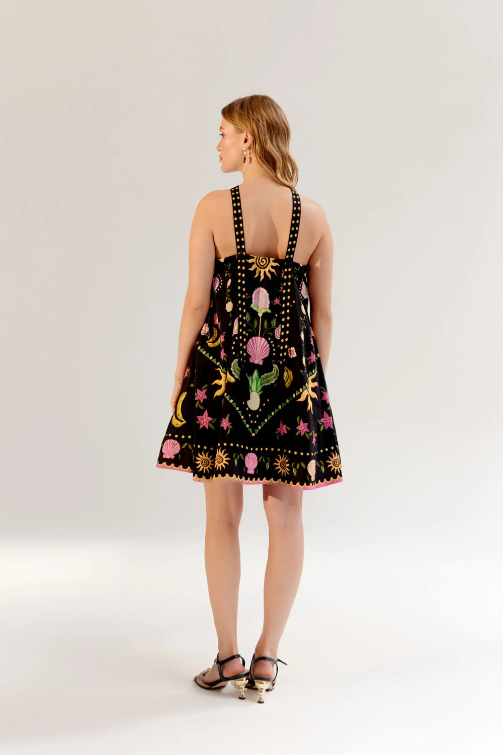 Aida Mini - Seashell (Black)