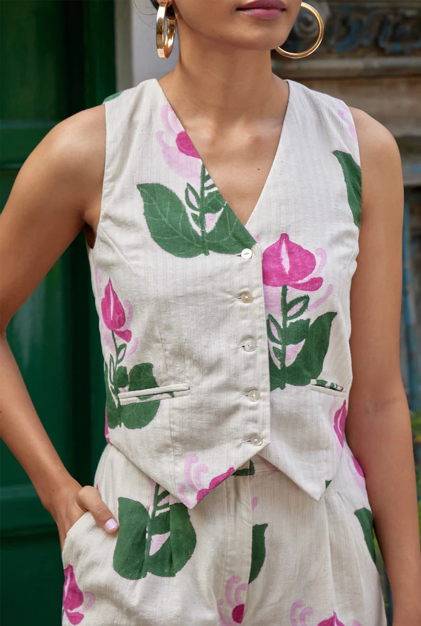 DIONE HANDLOOM TROUSERS