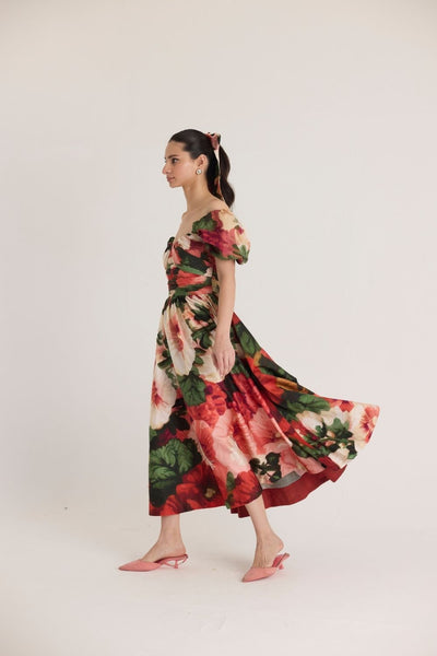 SCARLETT PUFF SLEEVE DRESS