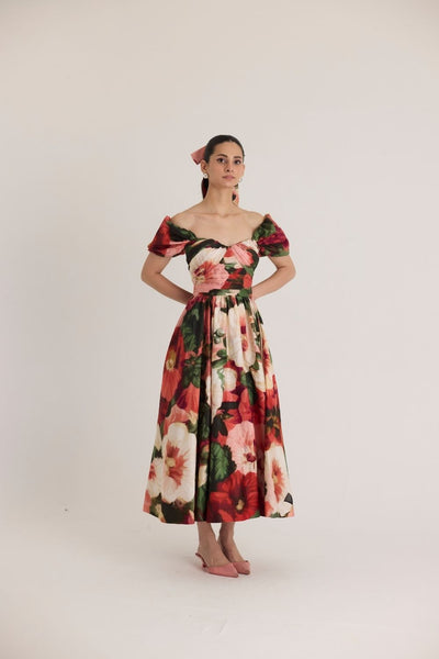 SCARLETT PUFF SLEEVE DRESS