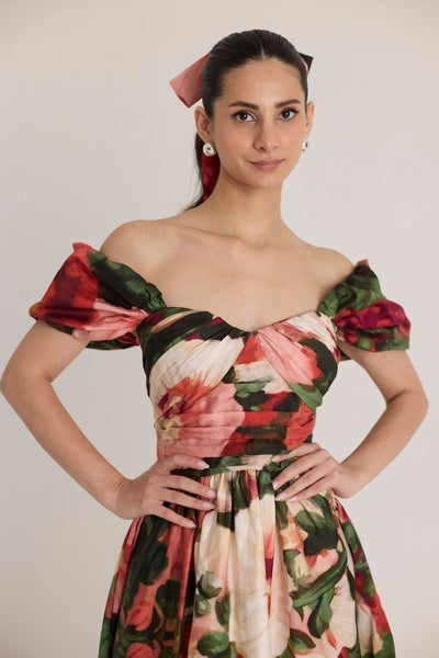SCARLETT PUFF SLEEVE DRESS