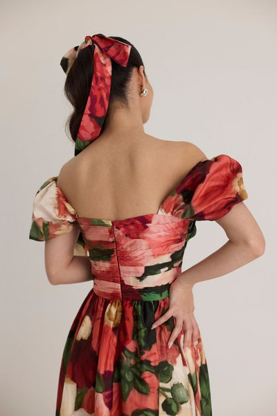 SCARLETT PUFF SLEEVE DRESS