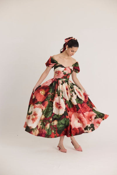 SCARLETT PUFF SLEEVE DRESS