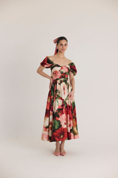 SCARLETT PUFF SLEEVE DRESS