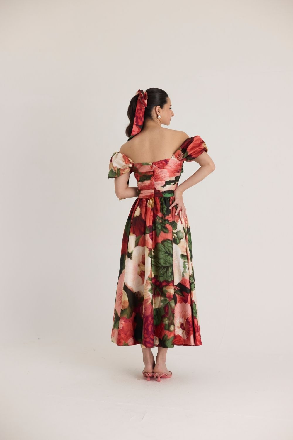 SCARLETT PUFF SLEEVE DRESS