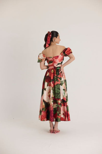 SCARLETT PUFF SLEEVE DRESS