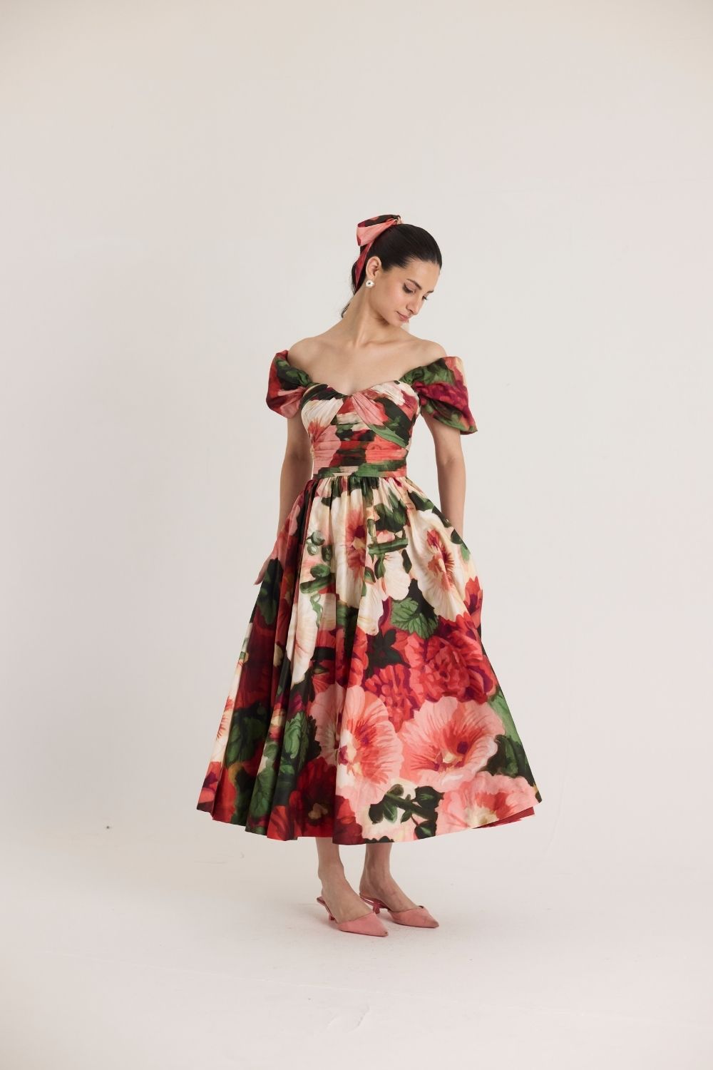 SCARLETT PUFF SLEEVE DRESS