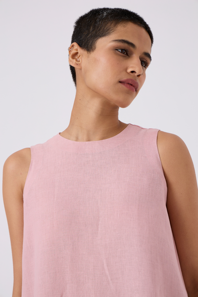 Nailah Linen Rose Pink Co-ord Set