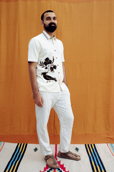 KARBI APPLIQUE SHIRT