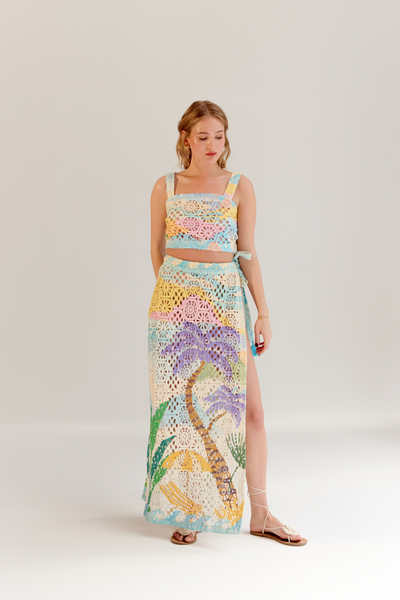 Magda Skirt - By the Sea