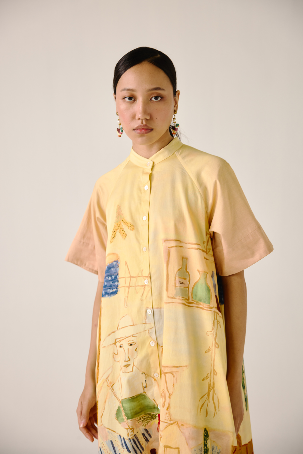 A-Line Long Dress - Fisherman