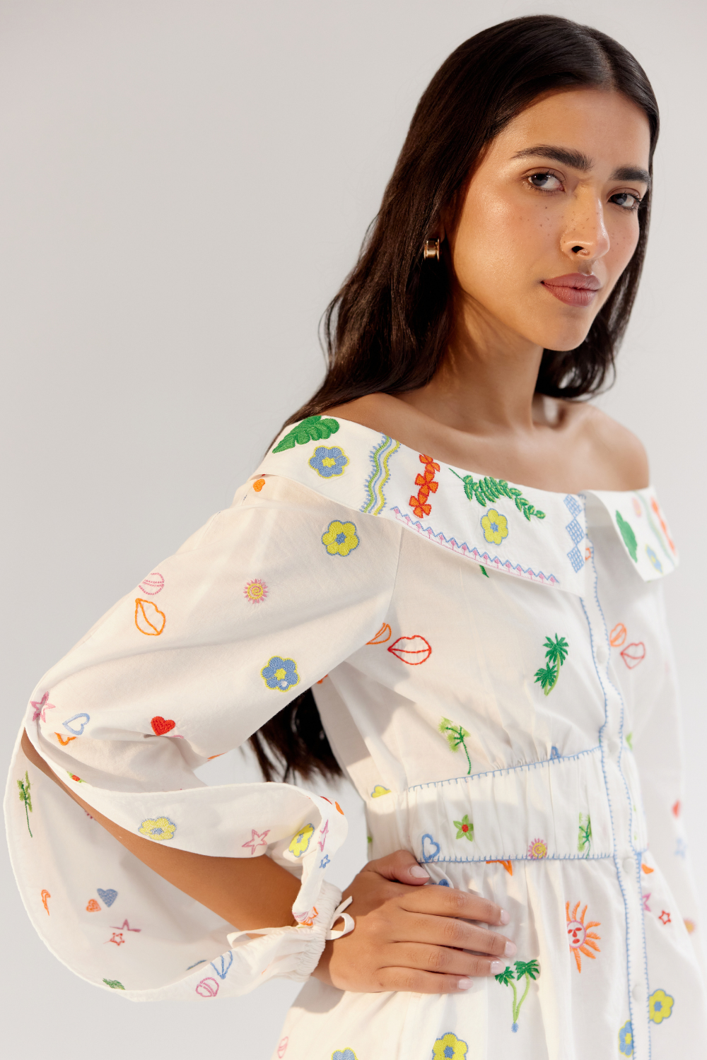Sage Midi - White