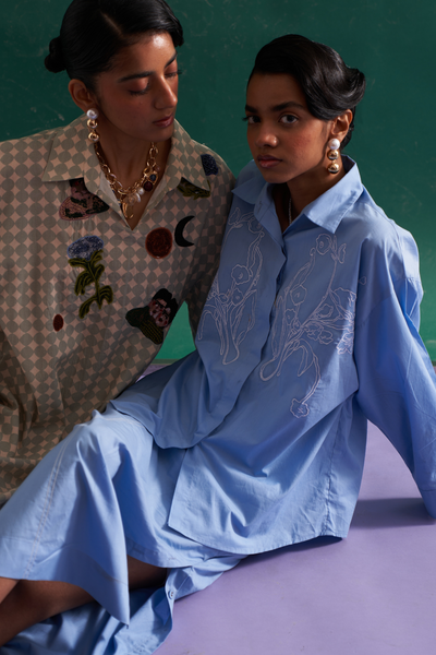 Frida Embroideried MH Dress