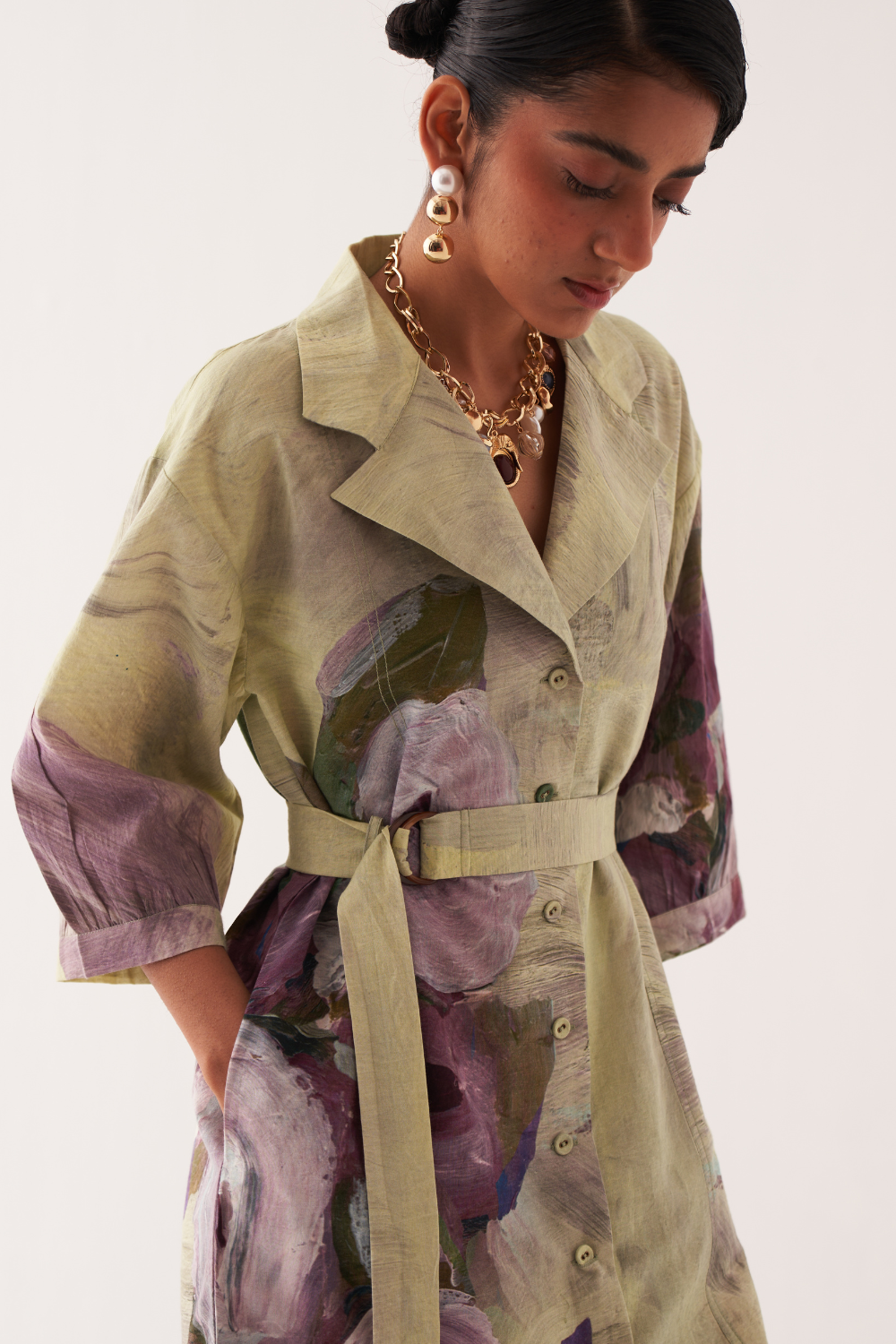 Pista Bloom Trench Set