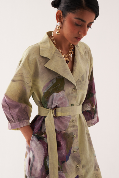 Pista Bloom Trench Set