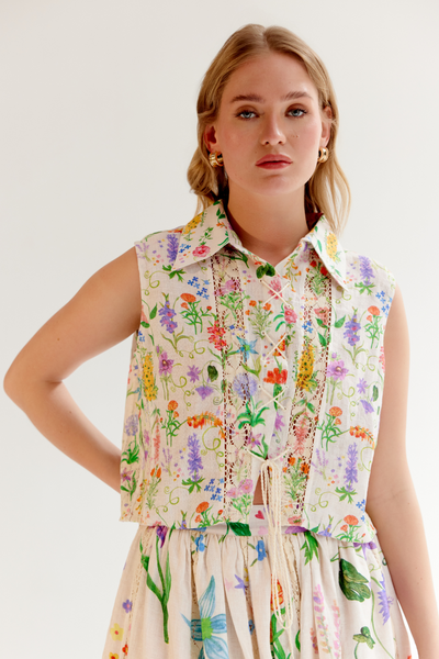 Freya Shirt - Flora